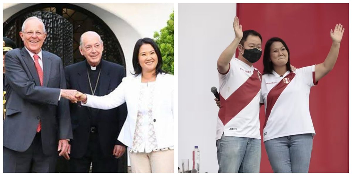 AdrianaMarces's tweet photo. Keiko en cada elección toma como estrategia “reconciliarse”. Lo hizo con Vargas Llosa,con Kenji, ahora PPK. La pregunta es, xq Keiko se pasa la vida haciendo enemigos con los q luego debe reconciliarse? Se dan cuenta del patrón patológico?Y xq solo lo hace cuando quiere votos? https://t.co/Qy6l0ImX0H