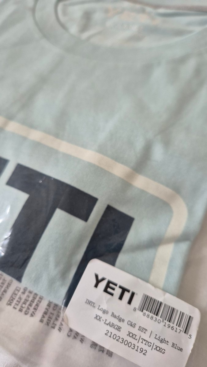 andreaurbanfox_'s tweet photo. Yeti Logo Badge Light Blue XXL https://t.co/d3nDzj0dii #eBay https://t.co/ACAKW4hCrw