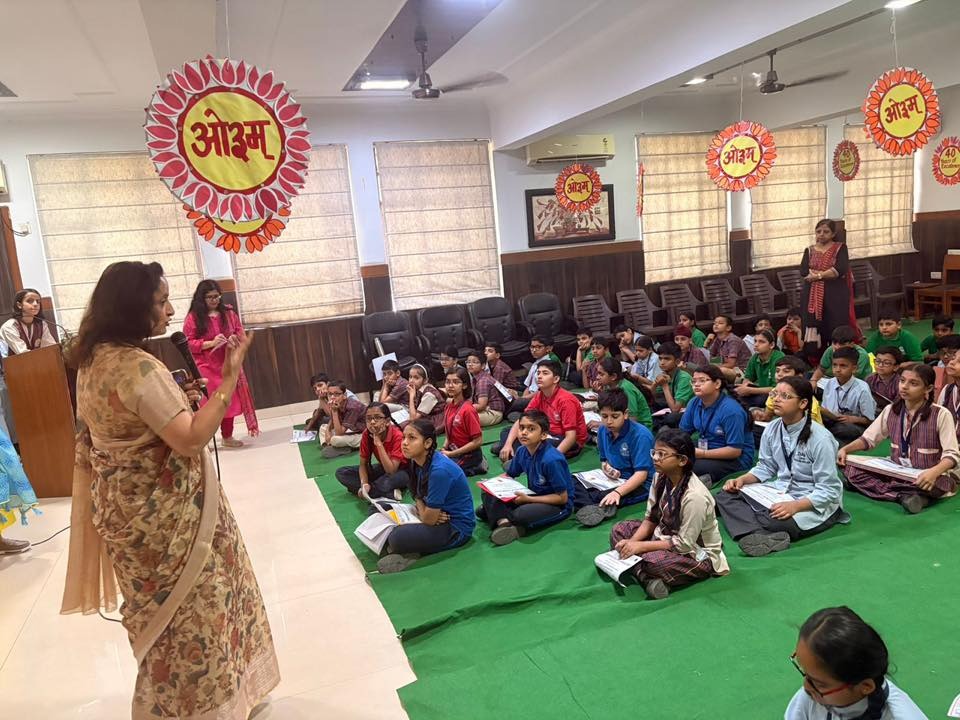 DavpeSchool's tweet photo. Under guidance of principal Ms. Sonia Malik, a special assembly was organised by Interact Club Ray of Hope along withEnglish Department to commemorate English Language Day on April 23, 2026 @Rotary3011 @RIDistrict3011 @3011interact @NEP2020 @SDG2030 @peopleofaction https://t.co/NG60QMva17