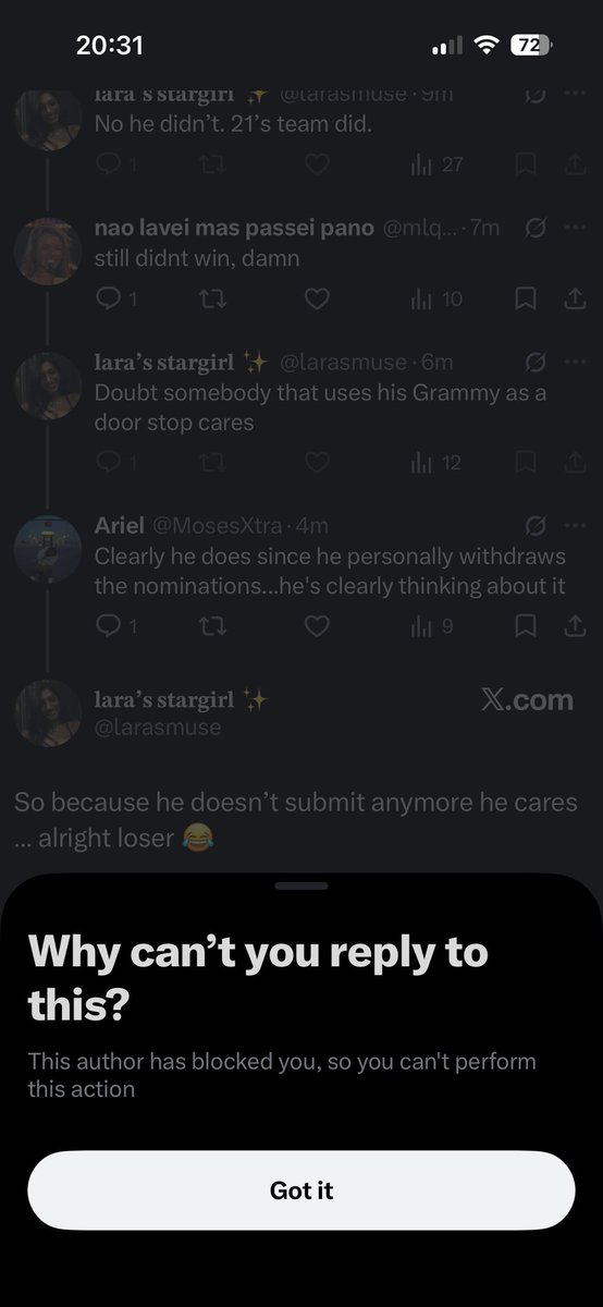 Ariel tweet media