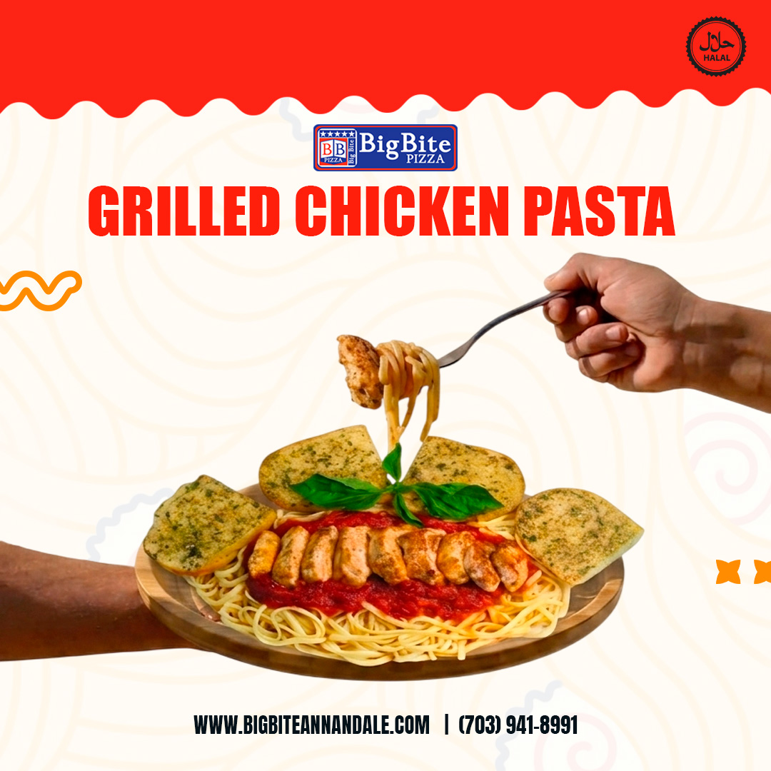bigbite_pizza's tweet photo. Annandale pasta lovers 🍝🔥

Our Grilled Chicken Pasta is hot, fresh, and ready for pickup or delivery! Perfect for students, professionals &amp; family dinners.

https://t.co/YalVecW8NZ

#BigBitePizza #AnnandaleVA #PastaLovers #HalalFood #FoodDelivery https://t.co/gQjzuxBa00