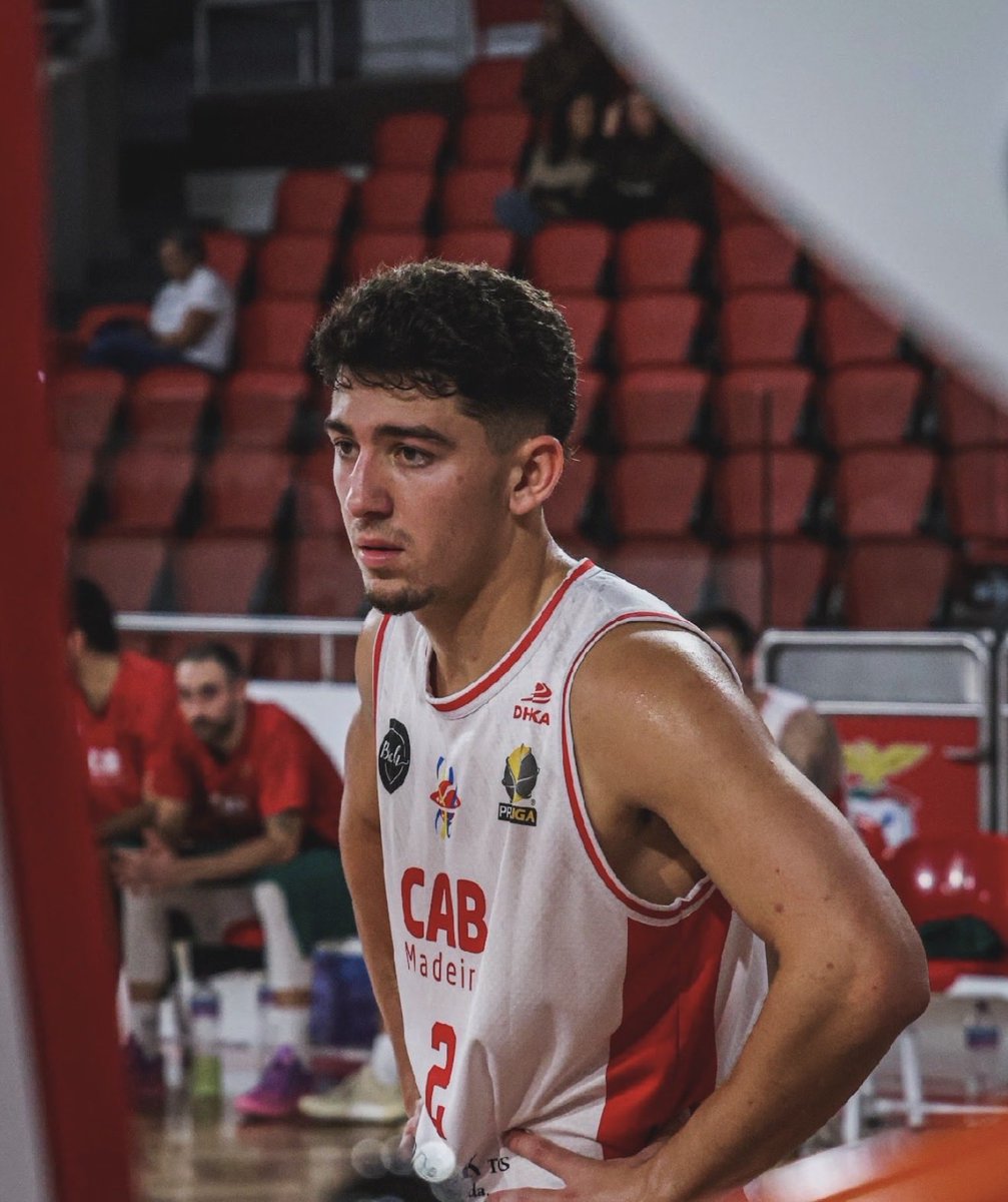 WabashBBall's tweet photo. Congratulations to Vinny Buccilla, Class of 2025 and CAB Madeira on finishing first and being promoted to the next league in Portugal! #WhyWabash #WAF https://t.co/NN0nQ2QGtB