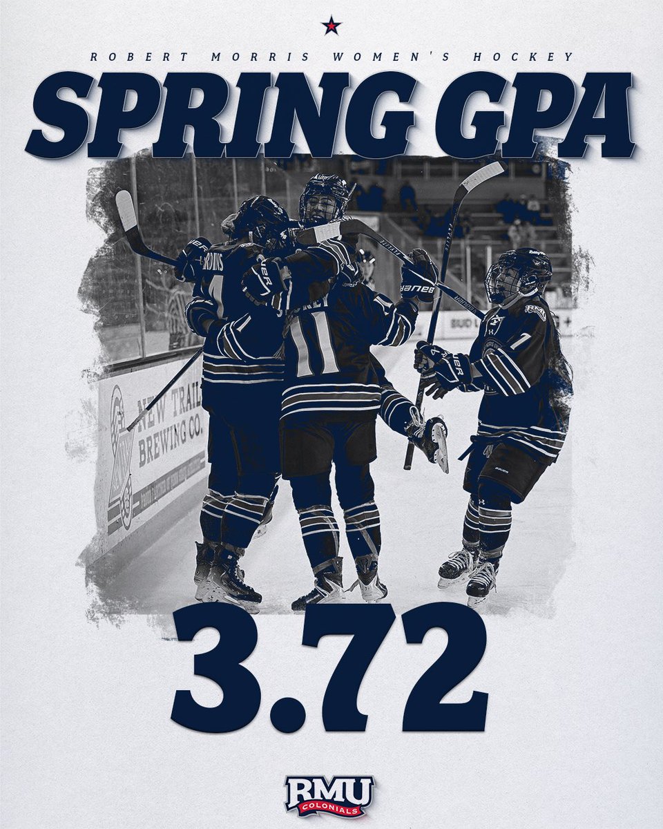 RMUWHockey's tweet photo. STUDENT-athletes!👏 https://t.co/DoxXBnnXJh