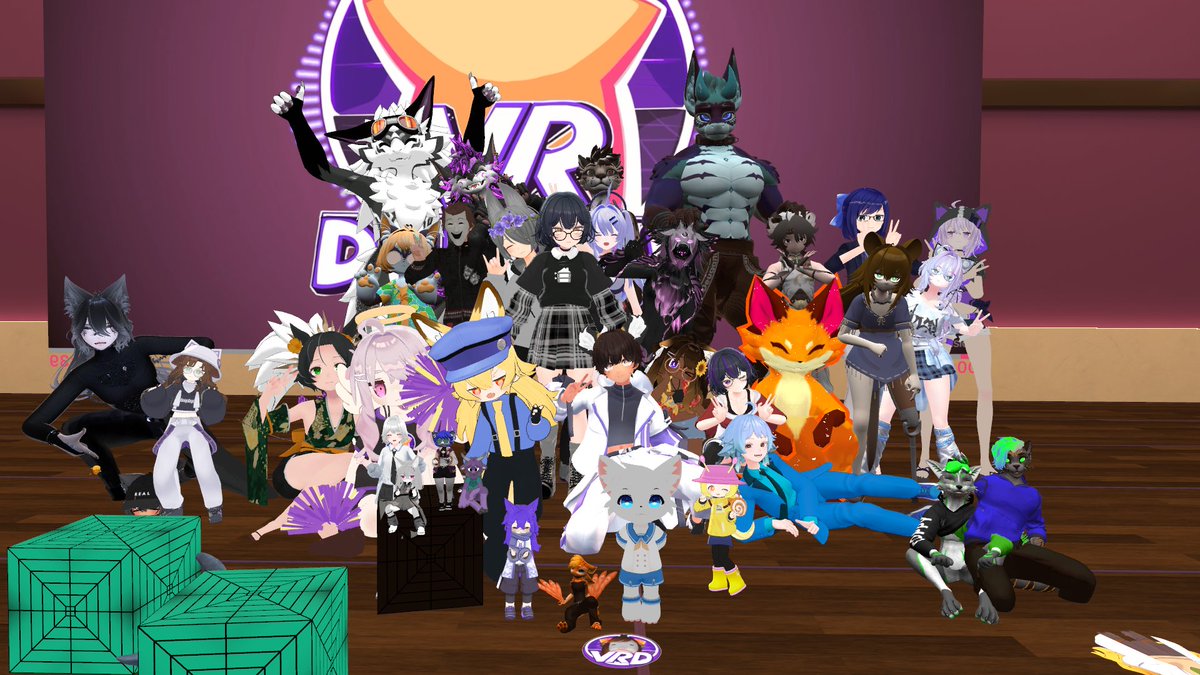 VRD_Official's tweet photo. Session 272 at #VRDancing was by LeoEmpire!  

It was Leo’s 2nd time making a playlist and he put it full of his  personal favourites! Big variation of dances, and they were all  bangers^^  

Join us Saturdays, EU &amp; NA Timeslots 
#vrchat #dancing #dance https://t.co/QiEFcYV50A