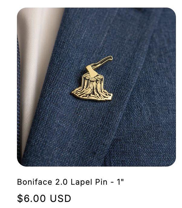Deus Vult Lapel Pins ⁜ 🌲 ☧ ⚔️ ☩ tweet media