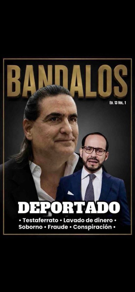 magarpri's tweet photo. @CaroDuarteArte Si es que antes no lo meten preso en USA con su antiguo poderdante y amigo mafioso Alex Saab junto a Nicolasito !
😂 https://t.co/iQlqzDoVuQ