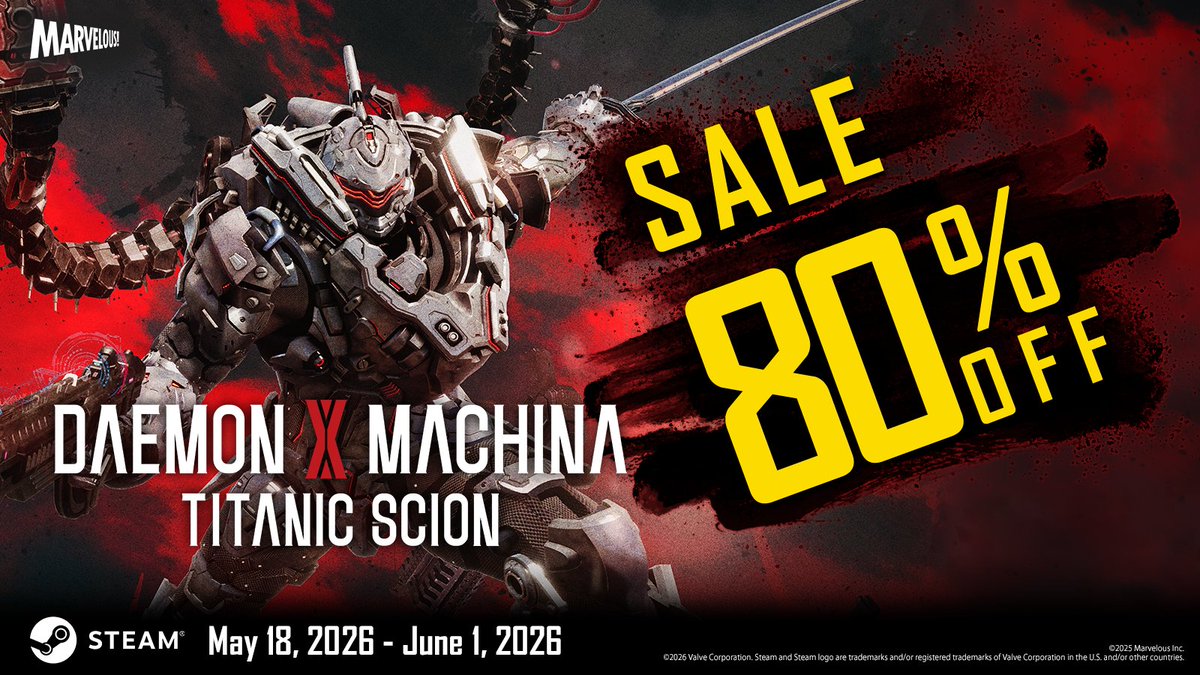 Daemon X Machina: Titanic Scion tweet media