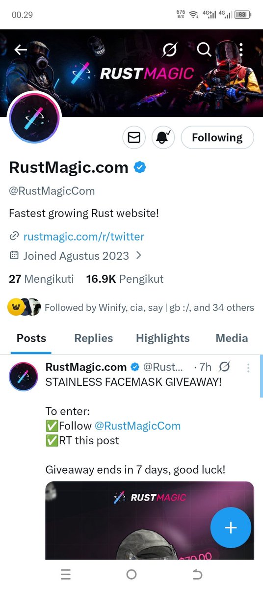 Rusti tweet media
