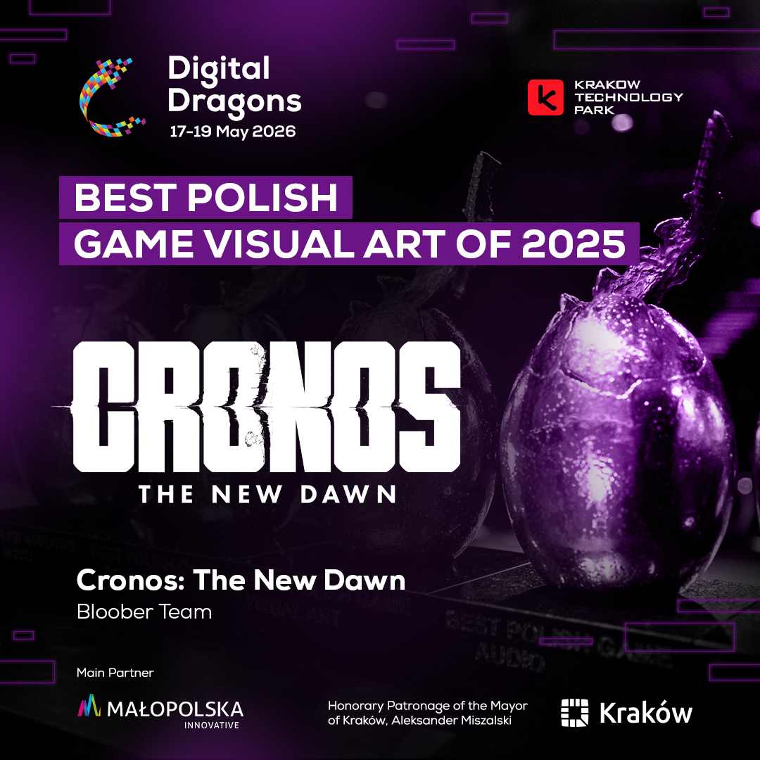 Digital_Dragons's tweet photo. Digital Dragons Awards
Category: Best Polish Game Visual Art of 2025
Winner: Cronos: The New Dawn (@BlooberTeam)
🎨 Congratulations! #DD2026 https://t.co/7WVzE5mOJ4