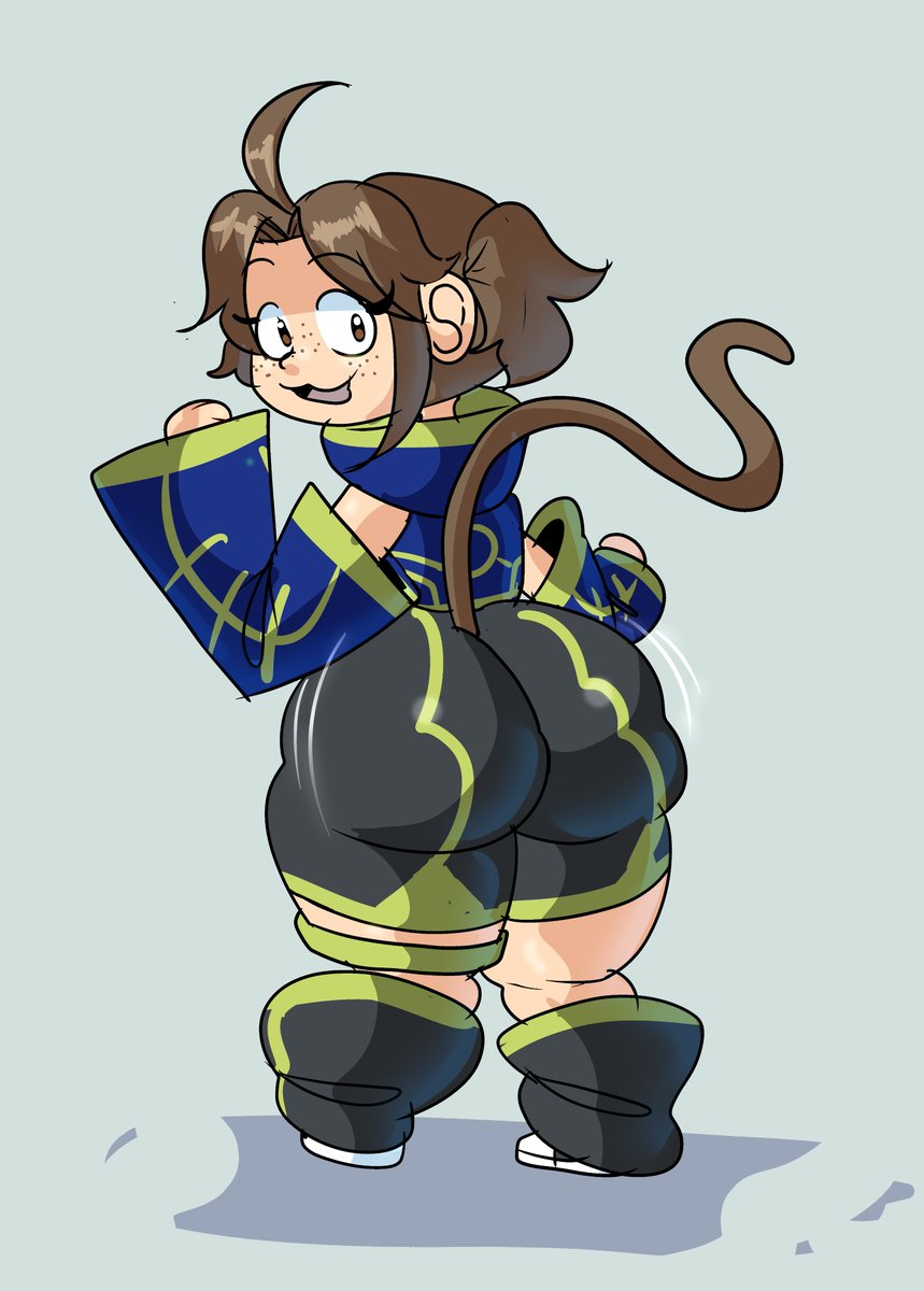 HotNSpicyBooty's tweet photo. Monkey girl twerking https://t.co/SdImb7Nkm8