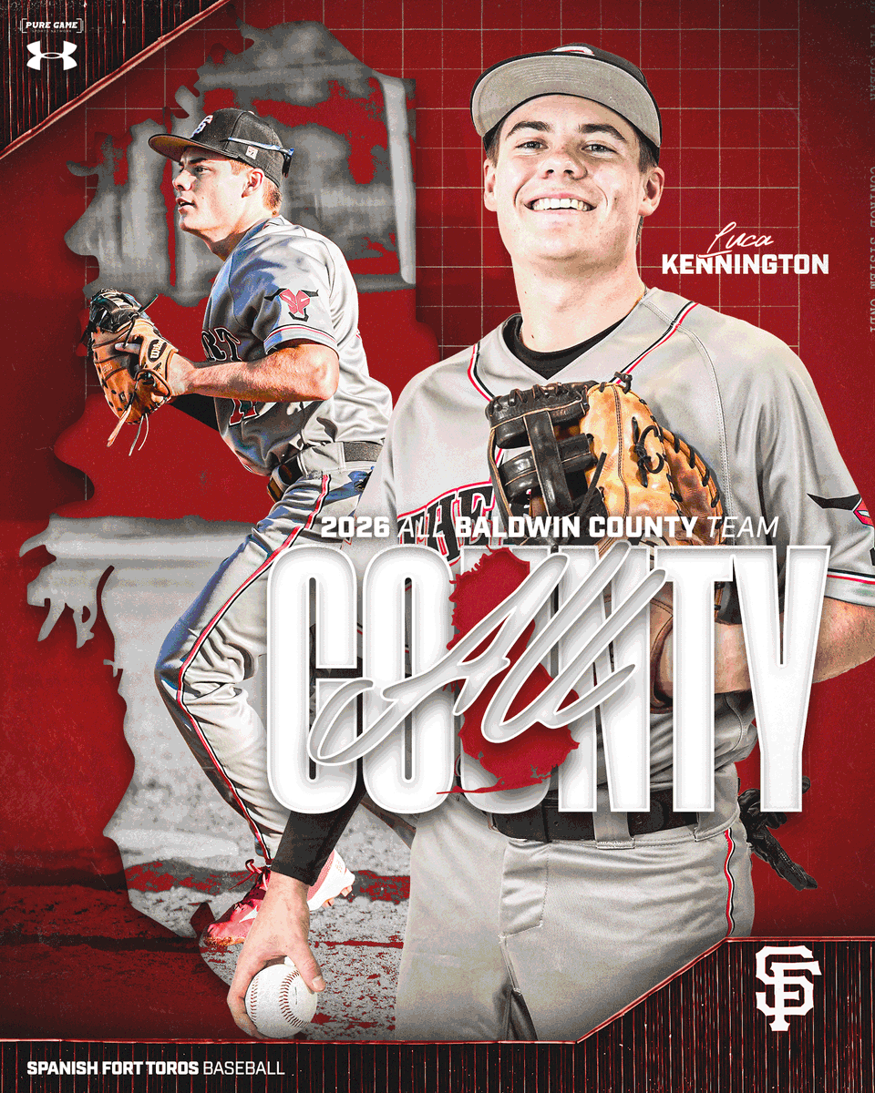 SpanishFortBsbl's tweet photo. Batting Average of .333 in your senior year with 18 RBI's and 10 stolen bases.  Well deserved. https://t.co/CzMLcXO1qs