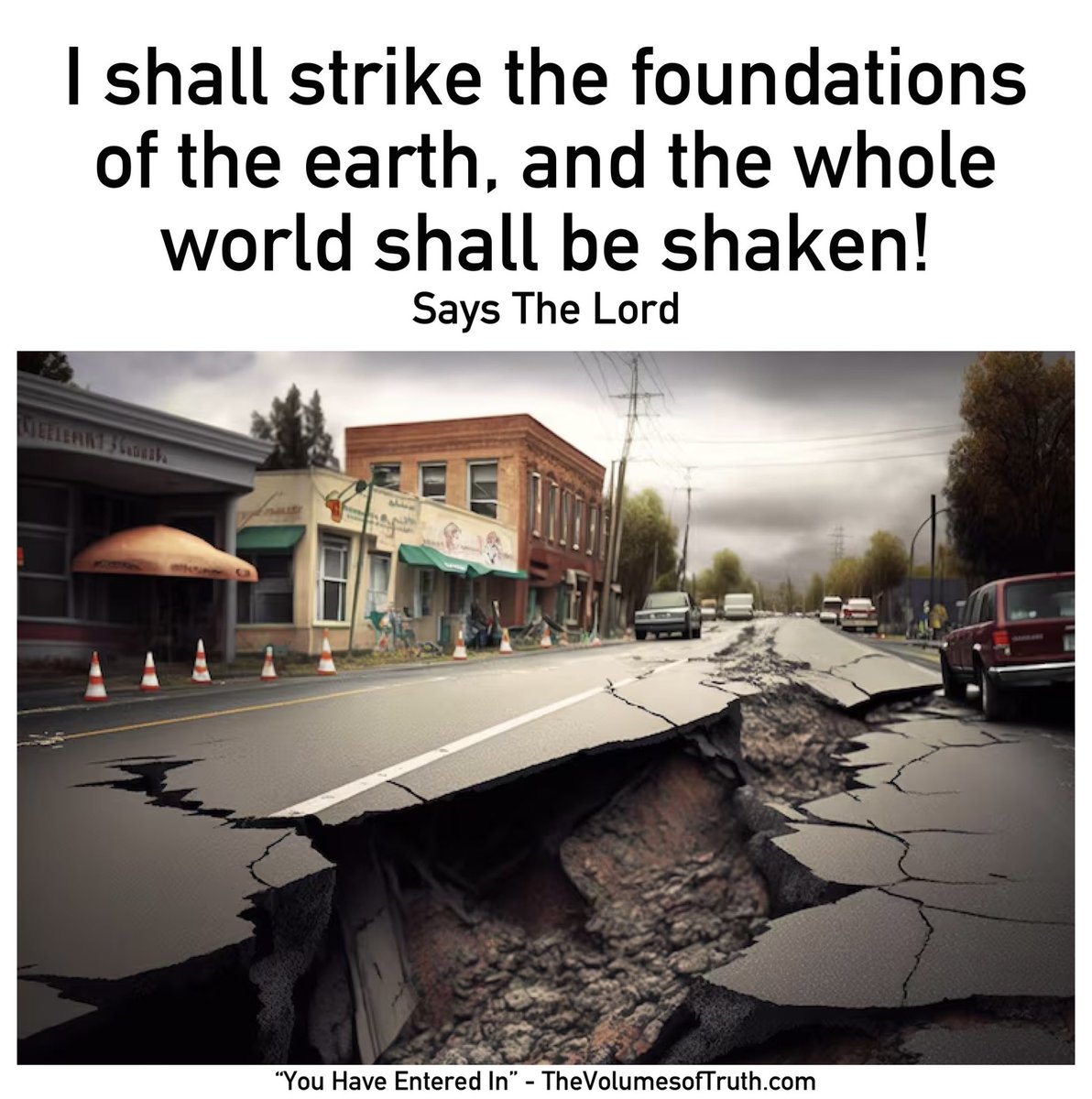TweetOfTruth's tweet photo. ๐ Source: https://t.co/1W9e0KyTWL
โถ Video (with voice over): https://t.co/V9BifUFY17
#TheVolumesofTruth #Prophecy #YAHUWAH #YahuShua #Jesus #WordofGod #God #TheDayofTheLord #judgment #calamity #Revelation #pangs #fire #flooding #hail #WrathofGod #warning https://t.co/Nkibg0Ne0o