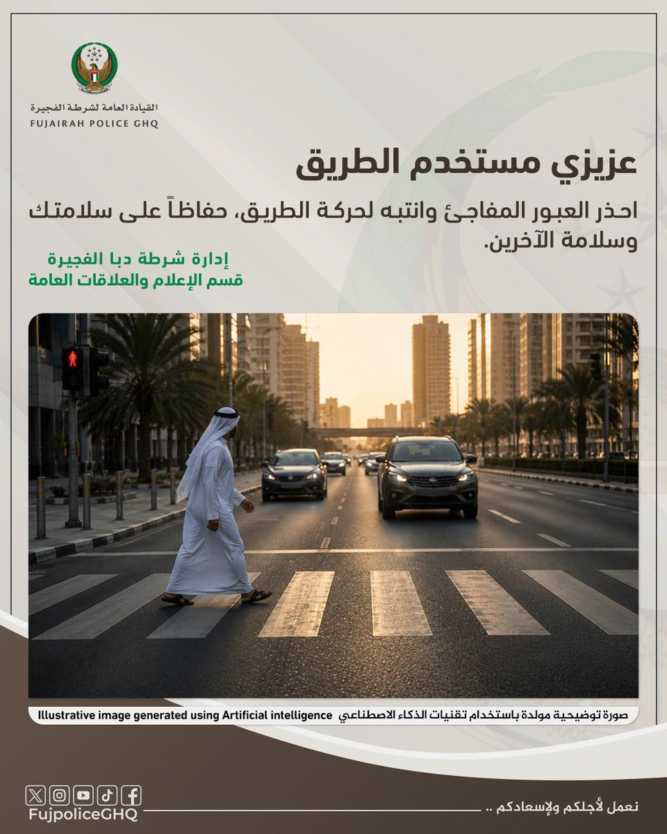 شرطة الفجيرة tweet media