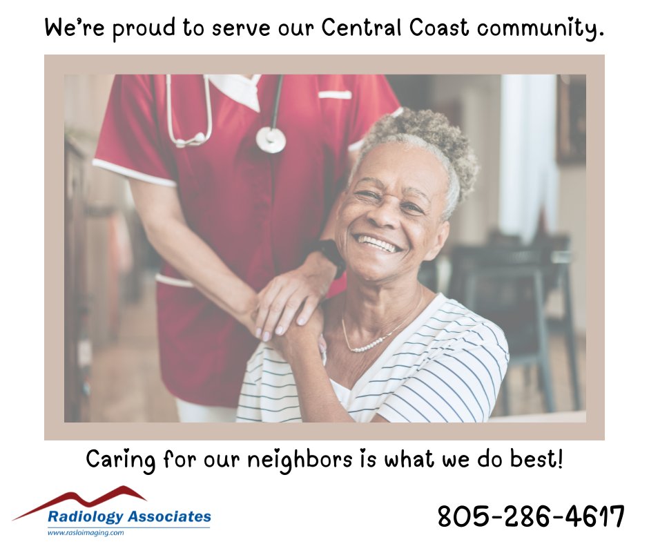 rasloimaging's tweet photo. Proudly serving the Central Coast ❤️
Caring for our community is more than what we do—it’s who we are.

#CentralCoast #CommunityCare #ProudToServe #HealthcareWithHeart #LocalCare https://t.co/EgRJ5mmnbM