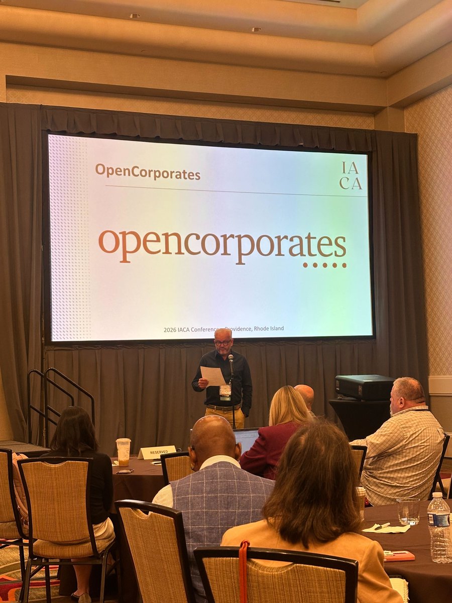 opencorporates's tweet photo. Team OpenCorporates is at IACA! Drop by our exhibition stand to chat with our data specialists about enhancing your registry’s workflows.
What to expect:
📶 Expert insights
📚 Exclusive resources
Come say hello 👇
#IACA2026 #OpenData #GovTech #OpenCorporates https://t.co/K3FfCa0JBG