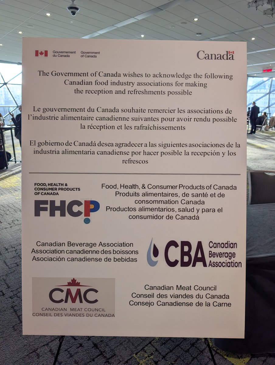 MeatCouncil's tweet photo. La semaine dernière, @azulesblancos vice-président Accès aux marchés et affaires techniques du Conseil canadien des viandes (CCV), a représenté le Conseil canadien des viandes à la réunion du Comité du Codex sur l’étiquetage des aliments au Canada.

Nous étions fiers de contribuer aux discussions internationales sur les normes d’étiquetage des aliments fondées sur des données scientifiques, qui renforcent la confiance des consommateurs et favorisent la compétitivité des produits de viande canadiens à l’échelle mondiale.