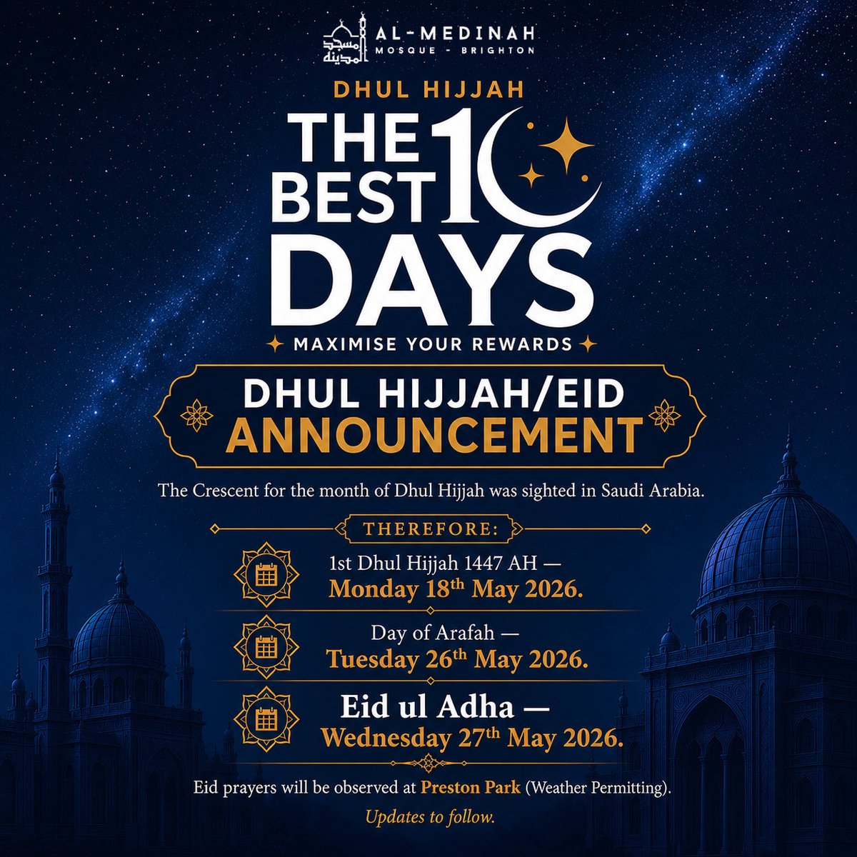 AlMedinahMosque's tweet photo. https://t.co/1h1zOIGUVb
