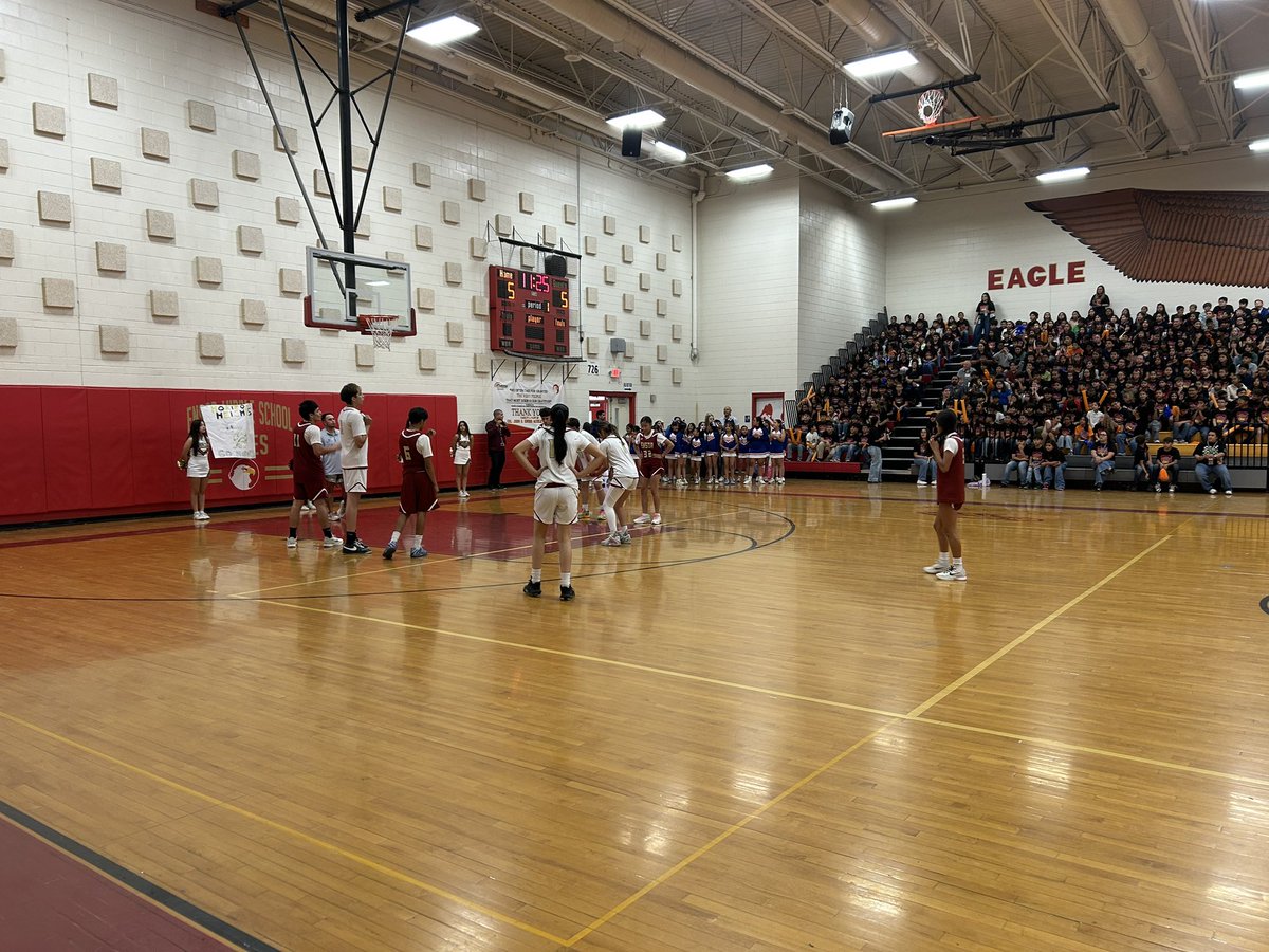 EastlakeGBB's tweet photo. @EnsorAthletics Thank you for celebrating @HHeights_ES and @DSShook_ES with a wonderful event. It was awesome and the Ensor kids can hoop!!! 🏀💜🧡🩶#futurefalcons https://t.co/BnmiyQfGHz