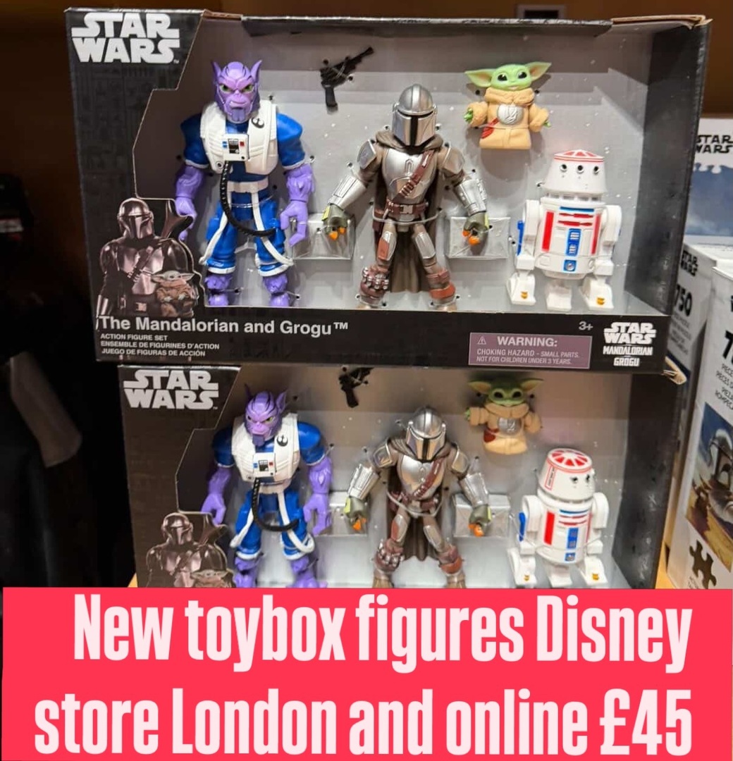 FanthaTracks's tweet photo. From Insta: https://t.co/sLgt12pXgW
New #starwars #disneytoybox figs set in @disneystoreuk London shop and in their website £45
The two stars of The Mandalorian and Grogu are paired together again in this Star Wars Toybox action figure set. Zeb Orrelios and the droid R5-D4 jo… https://t.co/NqZQKxK76k