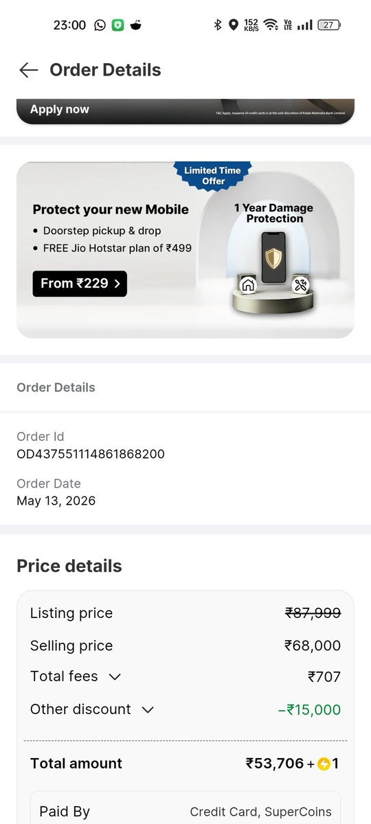 HuntersDrop's tweet photo. @flipkartsupport intentionally not letting me to create return request and days are passing. My phone specs are wrong and overheating also @amazonIN @jagograhakjago @PMOIndia @indSupremeCourt https://t.co/DXc1Q5wsTY