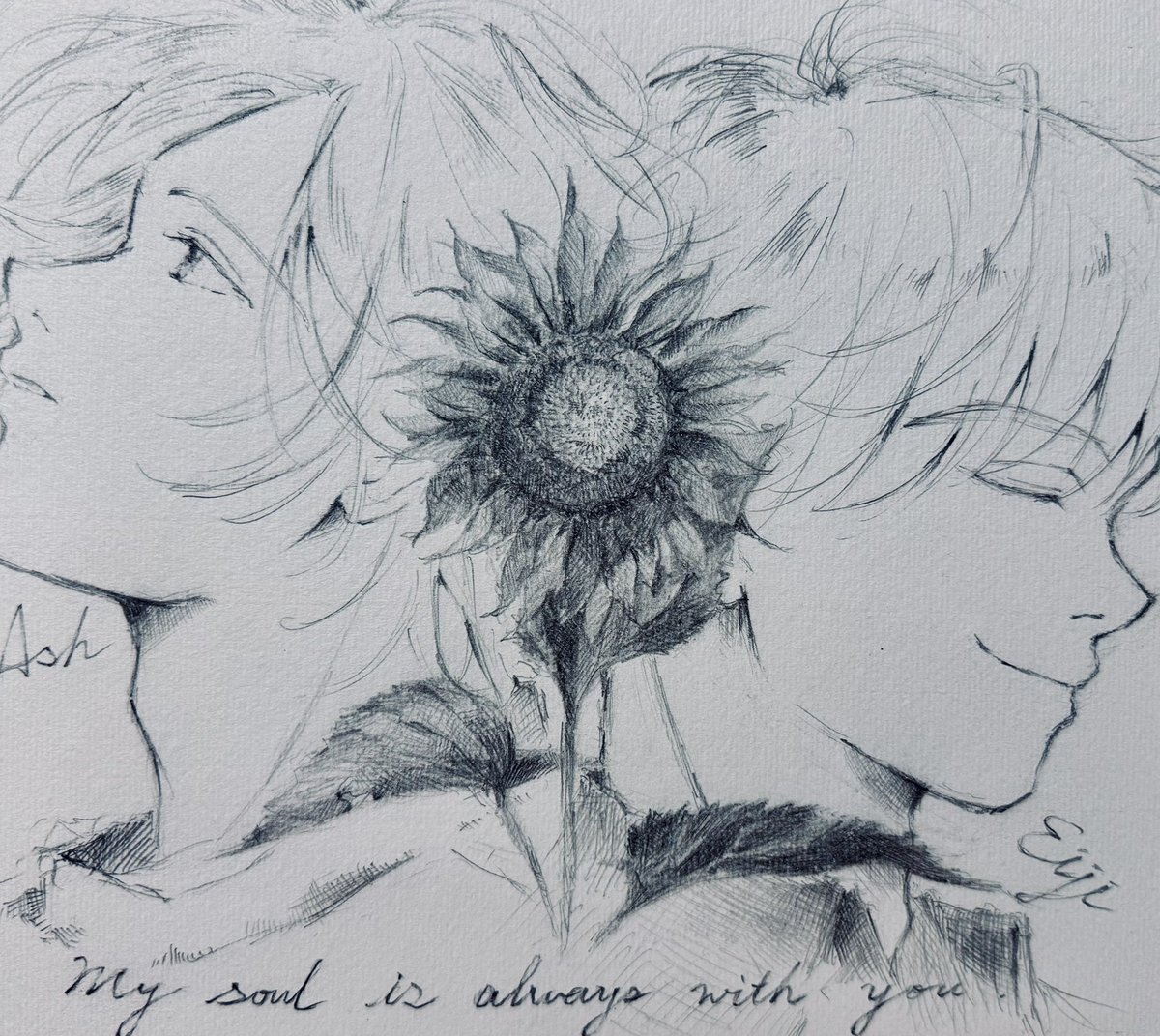 nemophila_ohana's tweet photo. My soul is always with you.
#BANANAFISH https://t.co/D1N1VCdTwH