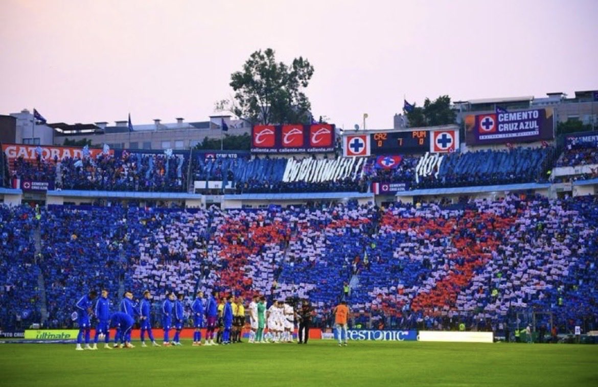 EdwingiovanniV5's tweet photo. Muy cerca que Cruz Azul regrese al Estadio Ciudad de los Deportes para la Gran Final ante Pumas. 

De concretarse La Máquina jugara su OCTAVA final de Liga en el Estadio Ciudad de los Deportes. 

#cruzazul #ligamx https://t.co/TJaGE5a7C9