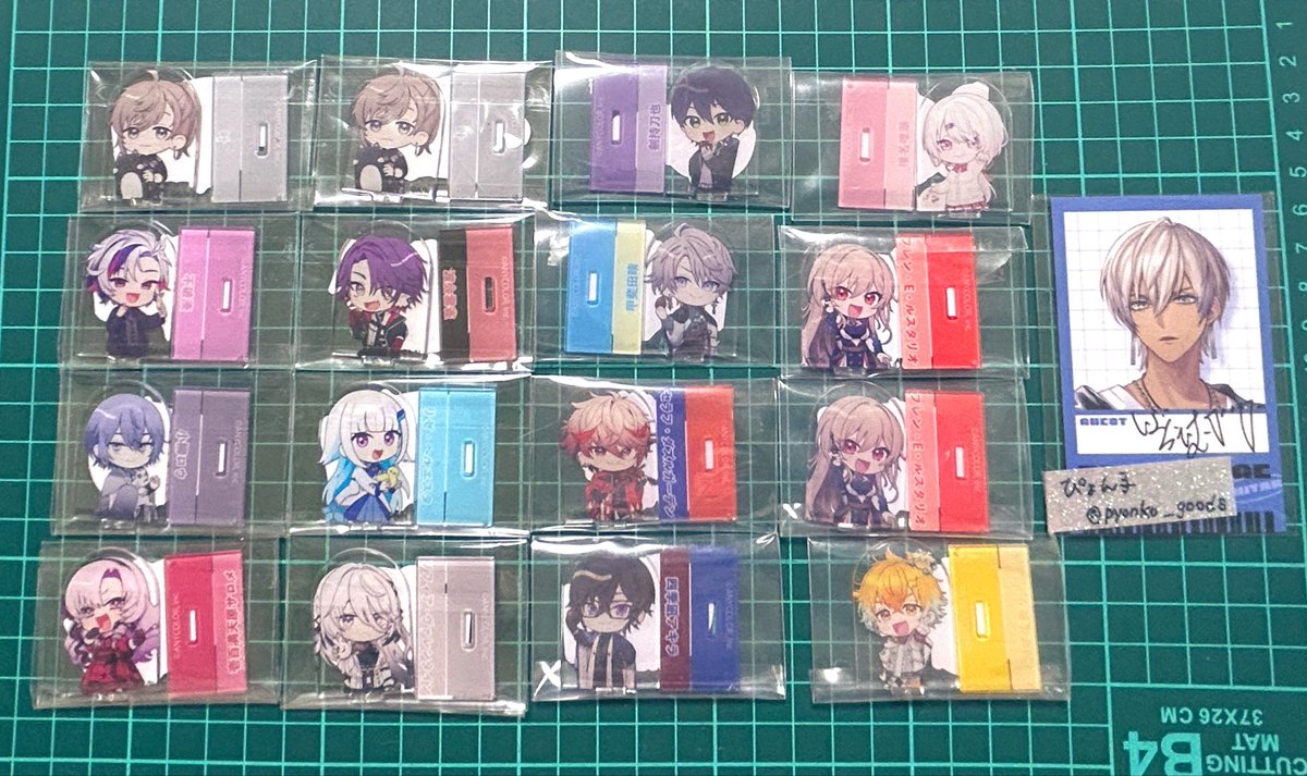 pyonko_goods's tweet photo. 【交換】 にじさんじ チョコエッグ 
第1弾 第2弾

譲：画像1枚目

求：画像2枚目♡各2

福岡市内手渡しor郵送

検索からでもご気軽にお声がけください！！ https://t.co/zYIqQsY1rV