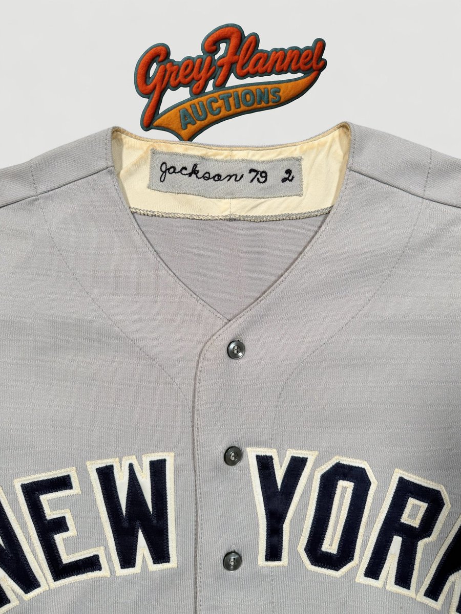 GF_Auctions's tweet photo. JUST MATCHED 🔥 1979 Reggie Jackson ​N​Y Yankees Game-Used Jersey

https://t.co/jC6o8RLBXr https://t.co/VJa9PNhIe1