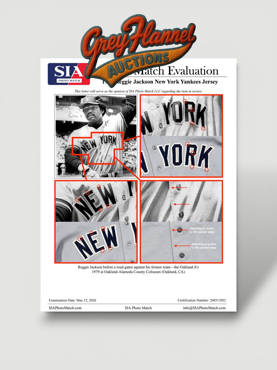 GF_Auctions's tweet photo. JUST MATCHED 🔥 1979 Reggie Jackson ​N​Y Yankees Game-Used Jersey

https://t.co/jC6o8RLBXr https://t.co/VJa9PNhIe1