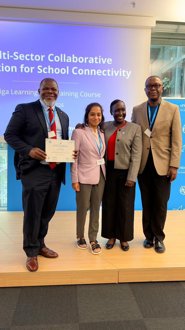 GovernorOFF's tweet photo. I am pleased to share that last week I successfully concluded the Giga/UNICEF/ITU Training on Multi-sector Collaborative Regulation for School Connectivity in Geneva, Switzerland.

It was a valuable learning experience that deepened my understanding of the policy, regulatory, and collaborative approaches required to advance meaningful school connectivity. The sessions were insightful, practical, and highly relevant to the work of expanding inclusive digital access for learners.

My sincere appreciation goes to Giga, UNICEF, and ITU for this opportunity. I also extend heartfelt thanks to the facilitators for their excellent presentations and to all fellow participants for the rich interactions, thoughtful exchanges, and shared experiences throughout the training.

I return inspired by the collective commitment to ensuring that schools are connected, learners are empowered, and no community is left behind.

#SchoolConnectivity #DigitalInclusion #ITU #UNICEF #Giga #CapacityBuilding #EducationConnectivity #Liberia