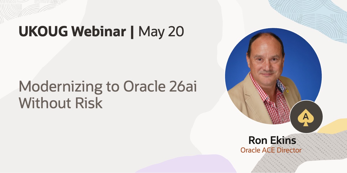 Oracle ACE Program tweet media