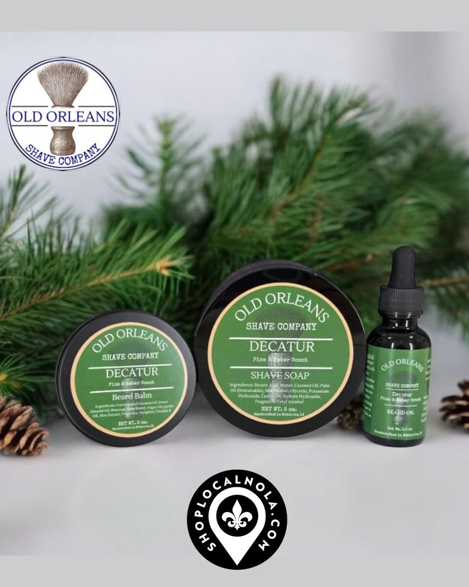 ShopLocalNola's tweet photo. We are excited to welcome Old Orleans Shave Company to our community. From handcrafted shave soaps to premium beard oils, they bring small-batch quality and classic style to your daily ritual.

Be sure to follow!
Instagram: ooshaveco
Facebook: ooshaveco
 
#ShopLocalNOLA #SLN https://t.co/Aq2V7X7Qvh