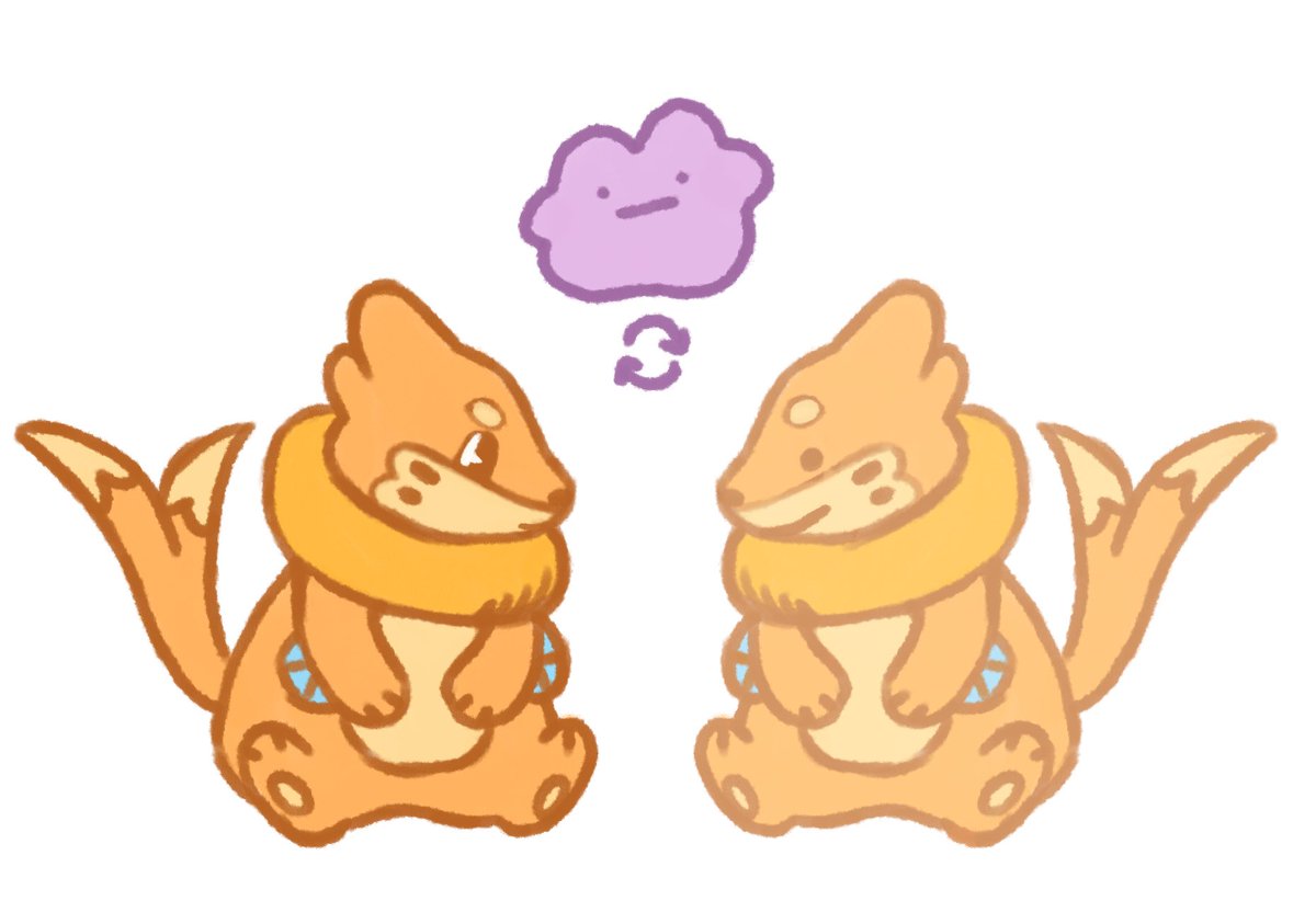 hanu_draw's tweet photo. 메타몽 브이젤

#ポケモン #pokemon https://t.co/rOeej9uoRx
