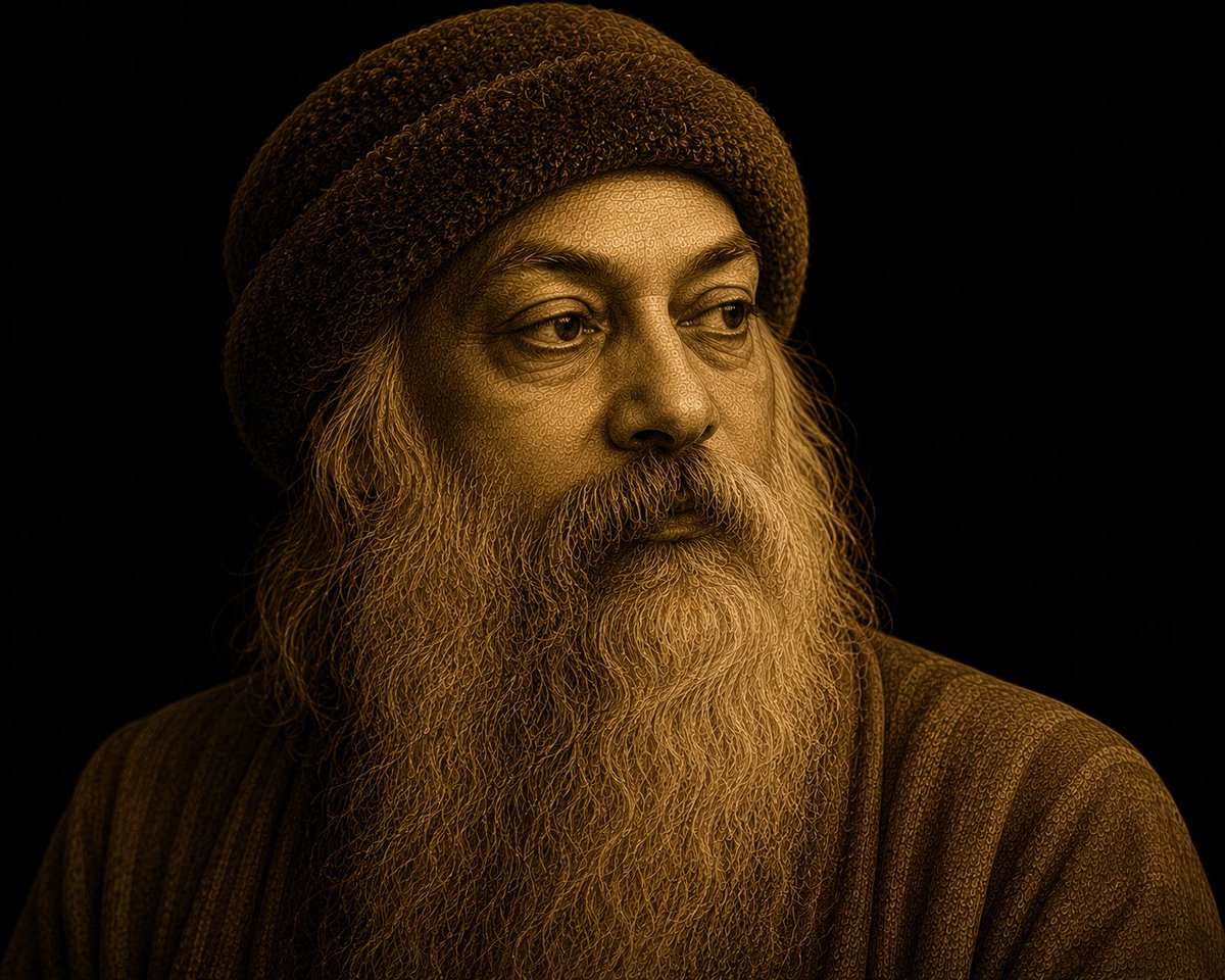 Wordofwise_'s tweet photo. “The men who became wise before their time, never had love in their destiny.”

— Osho https://t.co/p7ude5hTYF