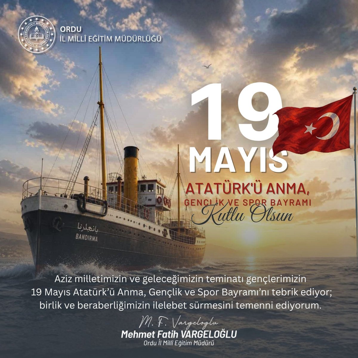 Ordu İl Millî Eğitim Müdürlüğü tweet media