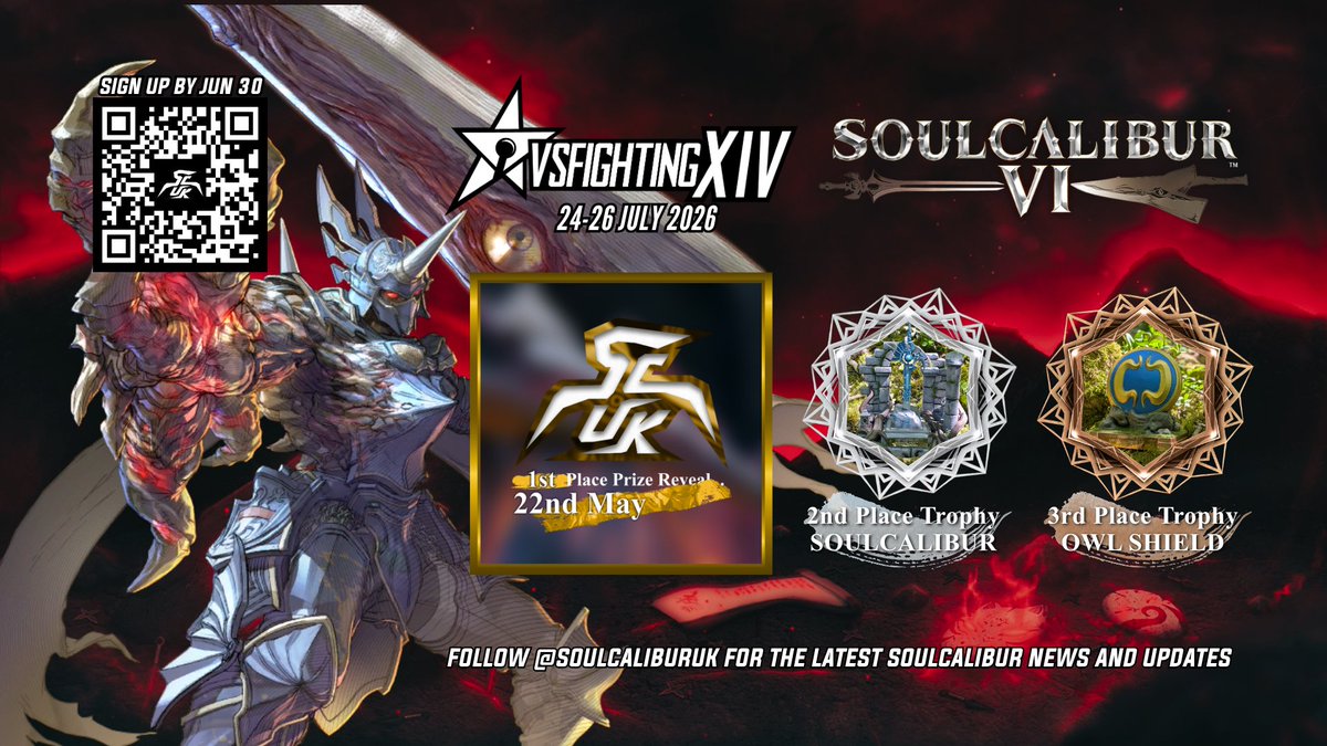 SOULCALIBUR UK 🔜 VSF XIV tweet media