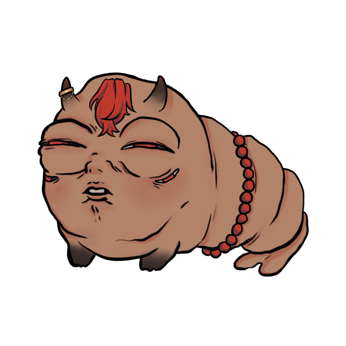 RED 👹🍖 Feral Vtuber tweet media