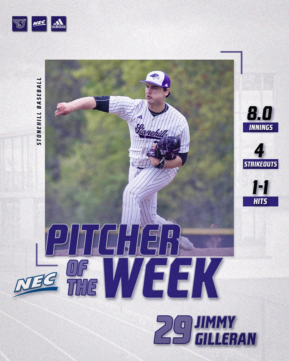 Stonehill Baseball tweet media