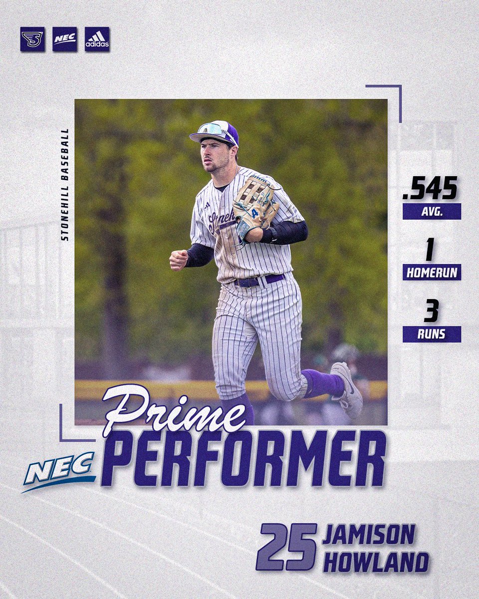 Stonehill Baseball tweet media