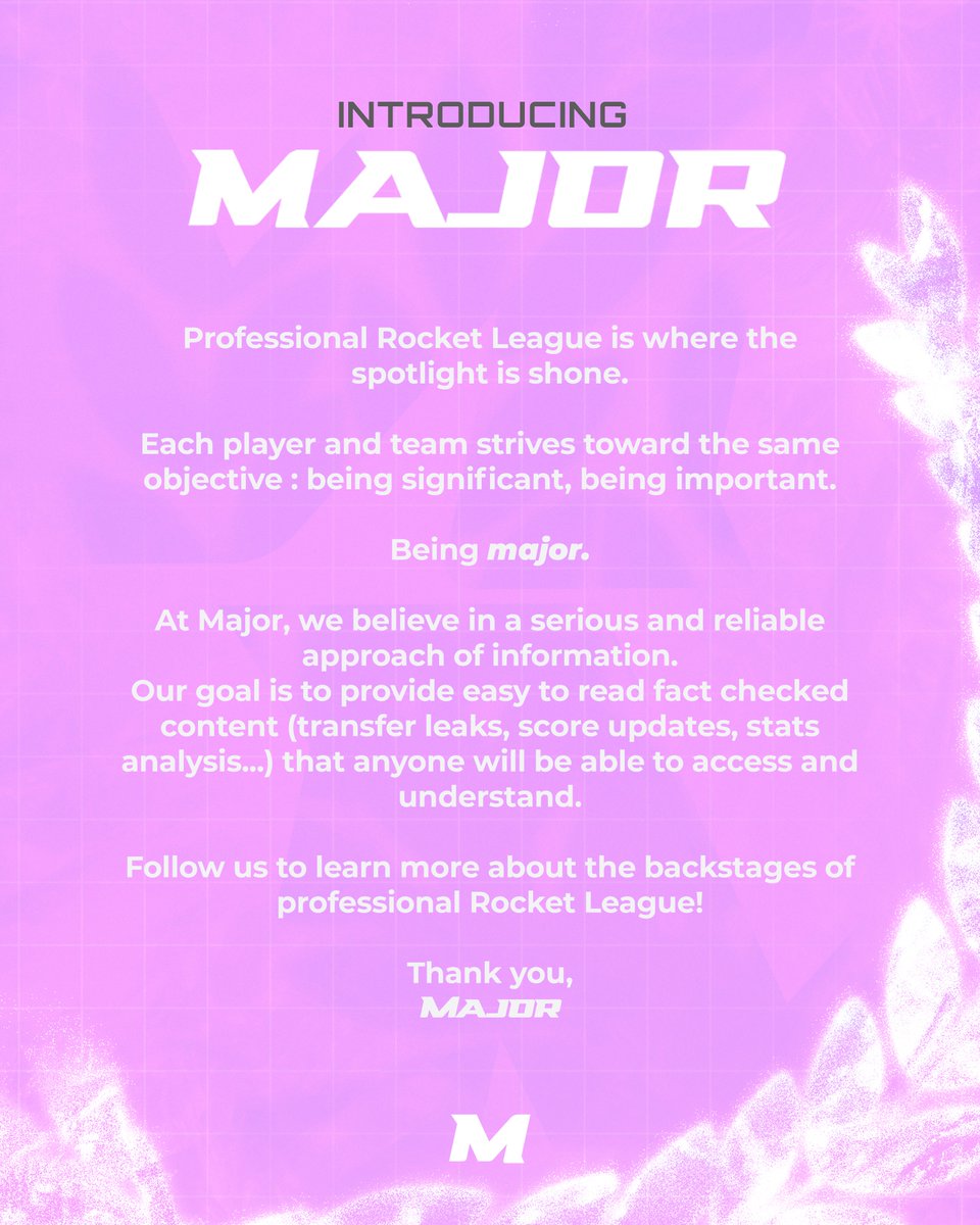 Major. tweet media