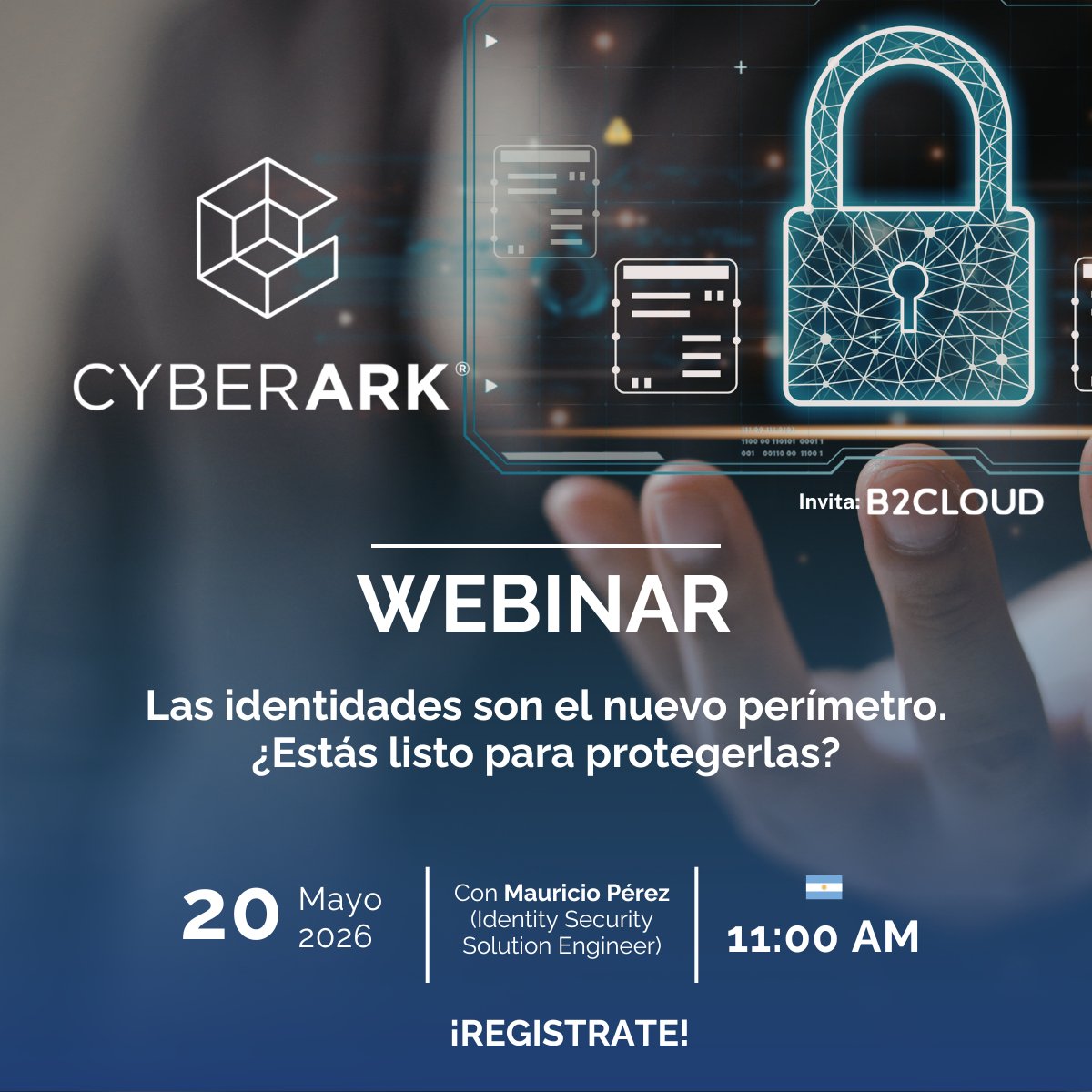 b2cloudtech's tweet photo. X (Twitter)
🔐¡No te quedes afuera!
Te invitamos a una sesión exclusiva junto a #CyberArk sobre #IdentitySecurity.
🚀Demo en vivo de PAM.
🔒Protección de accesos privilegiados.
📅20 de mayo | 11 hs.
👉Inscribite acá: https://t.co/WYBSgsEIIY
#CyberSecurity #PAM #Ciberseguridad https://t.co/6xf8zU3r3j