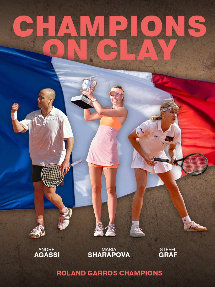 pickleballslam's tweet photo. Champions on clay...legends at the Slam https://t.co/0SLr0N18Ec