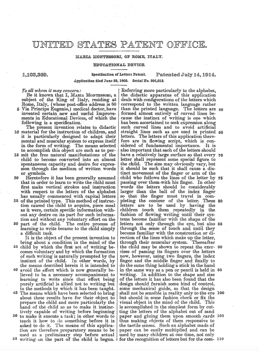 SteveLawrence_'s tweet photo. We've known for well over 100 years. Internalising the shape of the letters through the motion of the arm and hand changes the structure of the brain.

Take a look at Solange Denervaud's brain research in Geneva too.

More and more brain research is telling us the same thing.

What follows from this is that writing precedes reading.