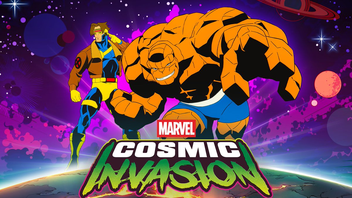 Reesau_'s tweet photo. Just maxed out #Cyclops &amp; The #Thing's levels in #Marvel #CosmicInvasion and while their gameplay compatibilities were very much enjoyable, I HAVE to read the #MCI comics behind the game so I can figure WHY Cyclops has on #Rogue's jacket without an outfit option to have it off https://t.co/pFfnPqa3ym