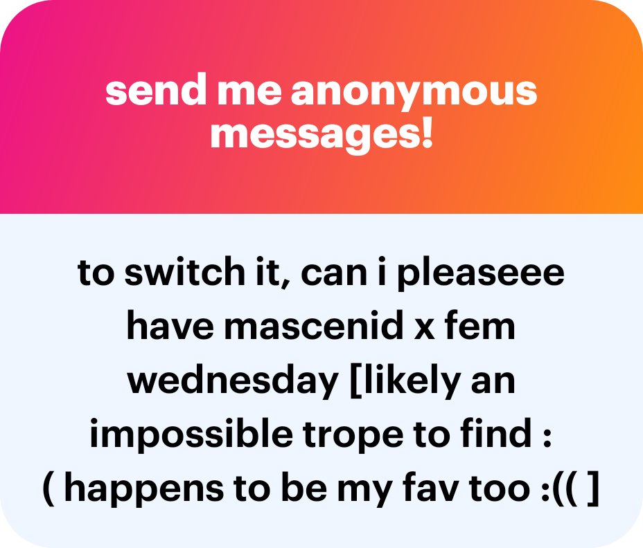 Sjmthinker's tweet photo. Masc Enid X fem Wednesday fics to go ☝️🤓

1) https://t.co/4whMsBtIlW
2) https://t.co/Rjfs0LcE8L
3) https://t.co/Zj2DaHhAyw
4) https://t.co/TZQThXEyOJ
5) https://t.co/kzJKfJAvyj
6) https://t.co/XAOs02EdMJ
7) https://t.co/ytSoY8lVZo https://t.co/9aTYOVEMAt