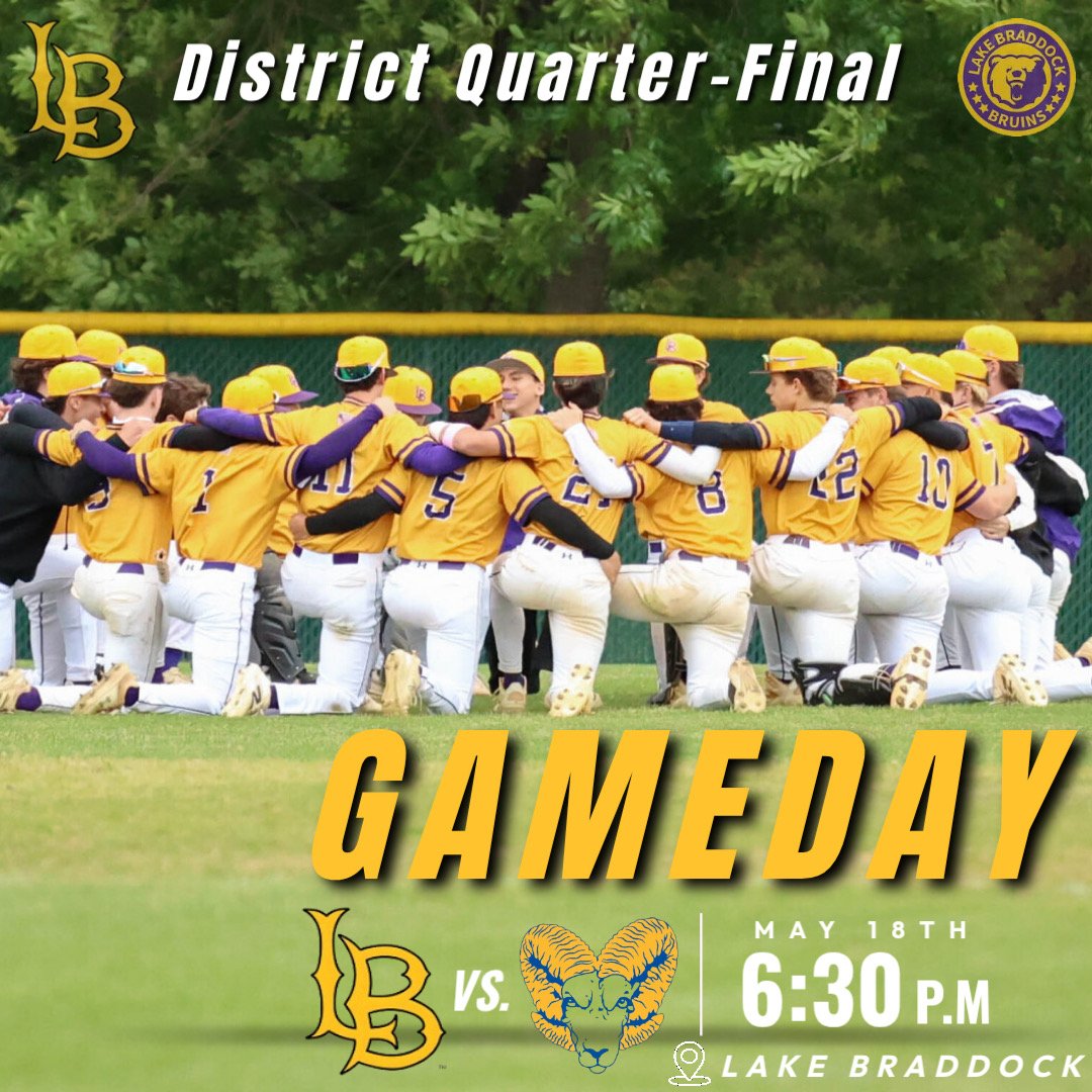 Lake Braddock Baseball tweet media