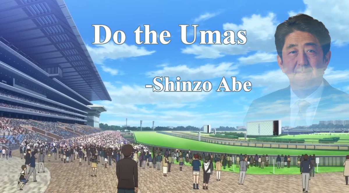 Grand Umemperor Shinzo Abe 🐴 tweet media