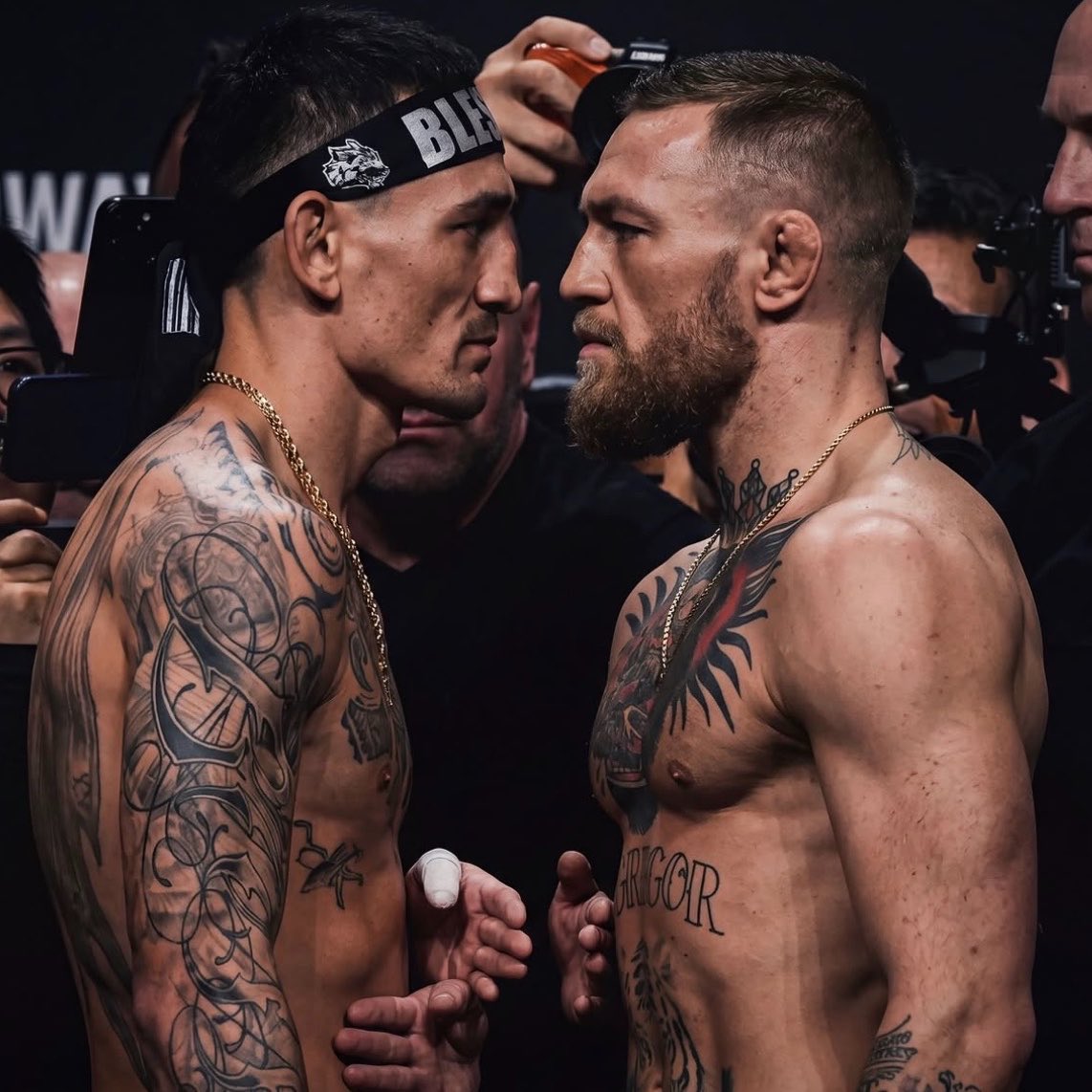 KalshiSports's tweet photo. JUST IN: Max Holloway has a 76% chance to defeat Conor McGregor at UFC 329, via Kalshi.

Can Conor shock the world? https://t.co/dVfDM1sLVD