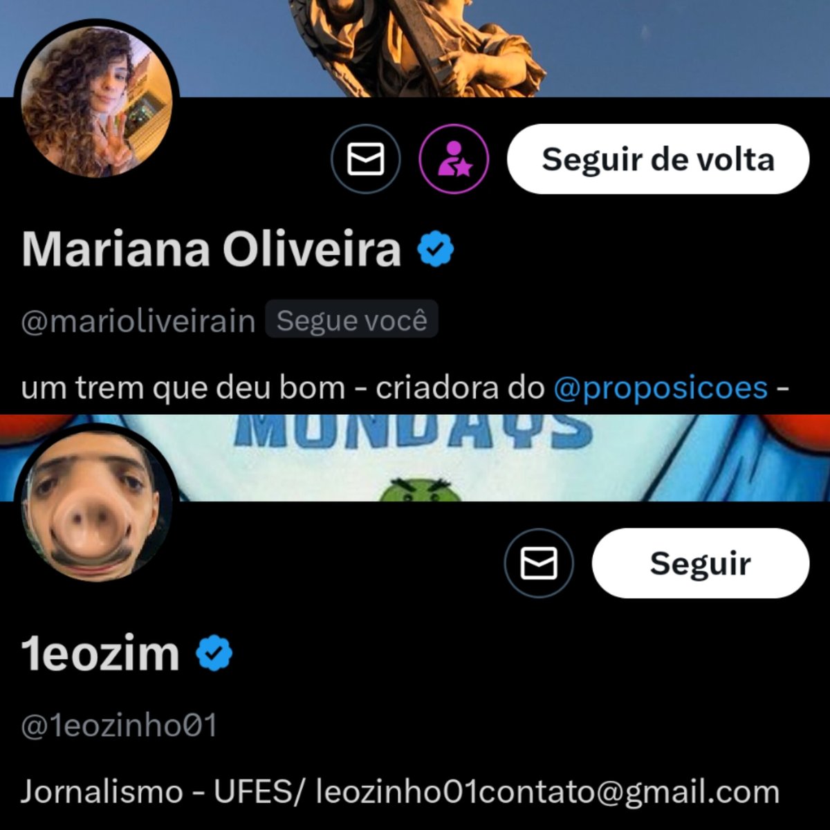 Santos da Opressão tweet media