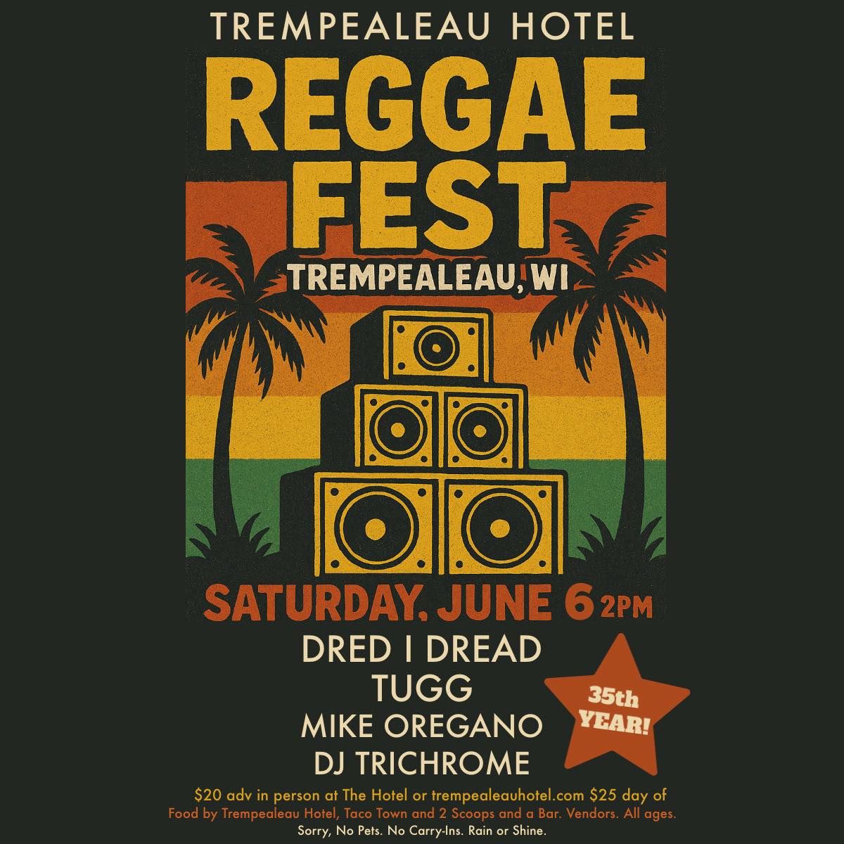 dredidread's tweet photo. Catch Dred I Dread at the Trempealeau Hotel, Restaurant and Saloon Reggae Fest on June 6th!

#dredidread
#minneapolisreggaelegends
#reggae
#festival
#midwestmusic
#originalmusic
#reggaefestival https://t.co/IQ4BbXrgVQ